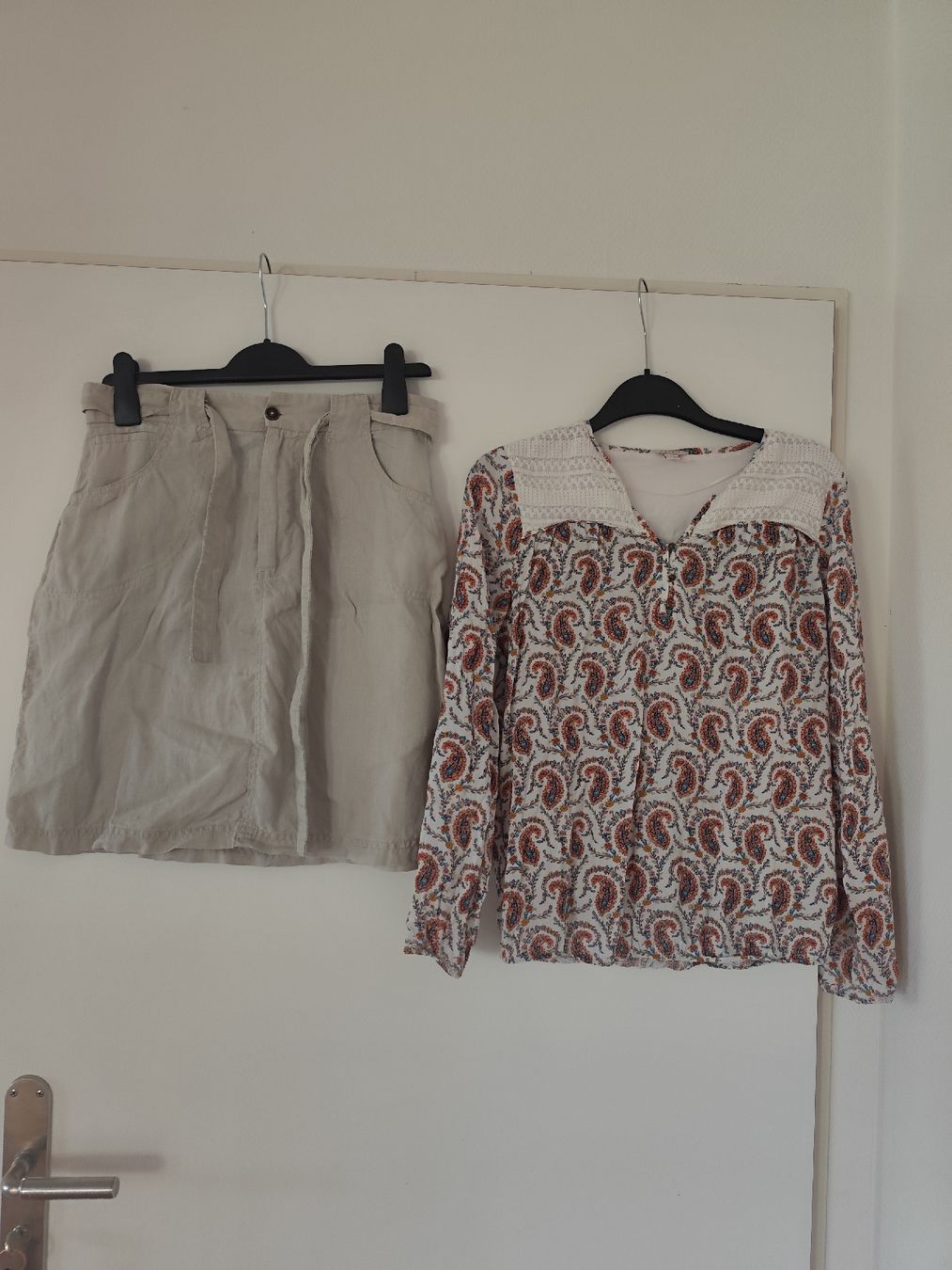 Röcke: Esprit Bluse + Artime Leinenjupe – Gebraucht aus Zürich von Claudia_Zueri