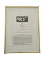 Lithographie Etiquette Ch.Mouton-Rothschild 1986