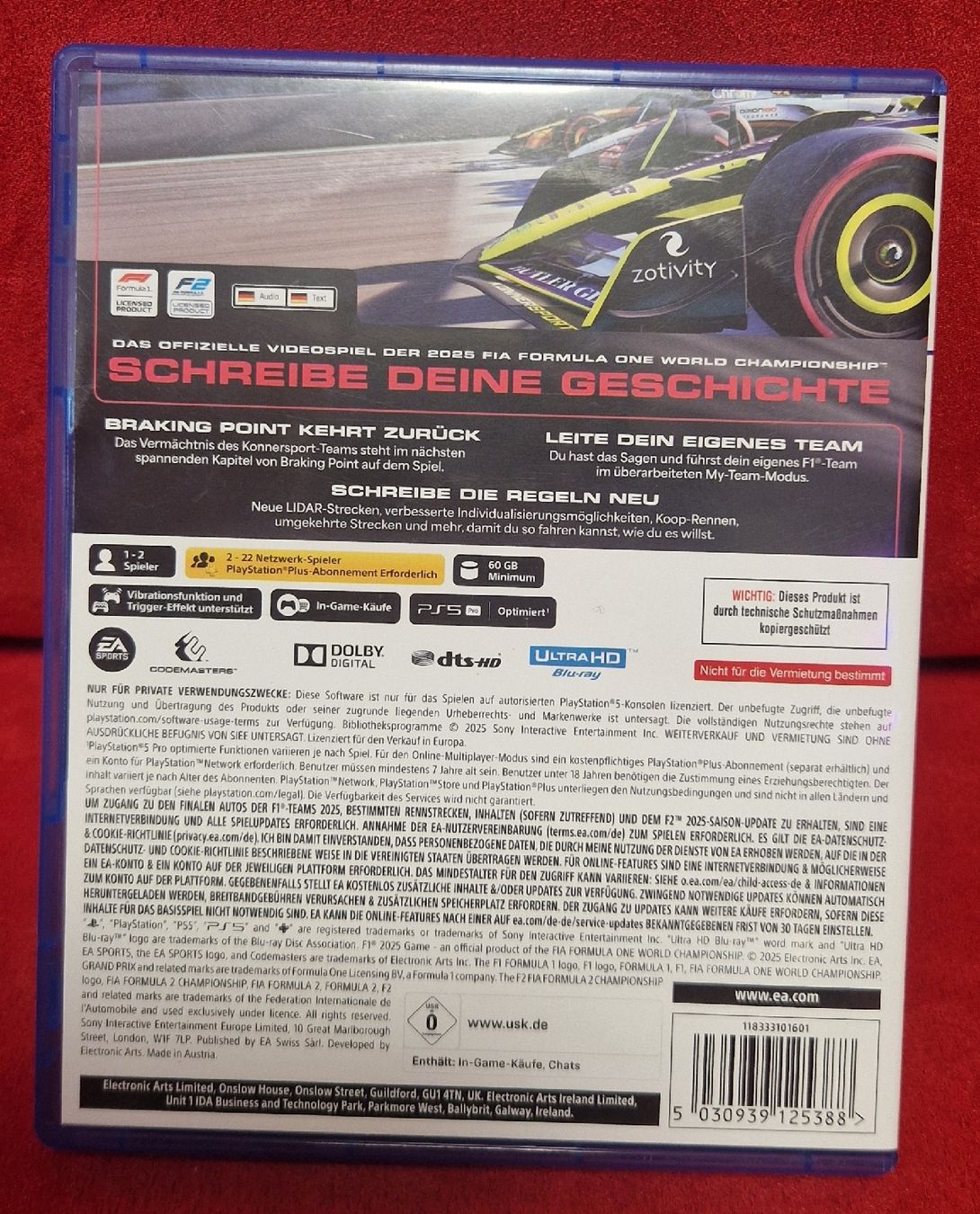 Sony Jeux: F1 25 PS5 – Neuf (Voir description) à Villars-sur-Glâne par MrLobTec 1