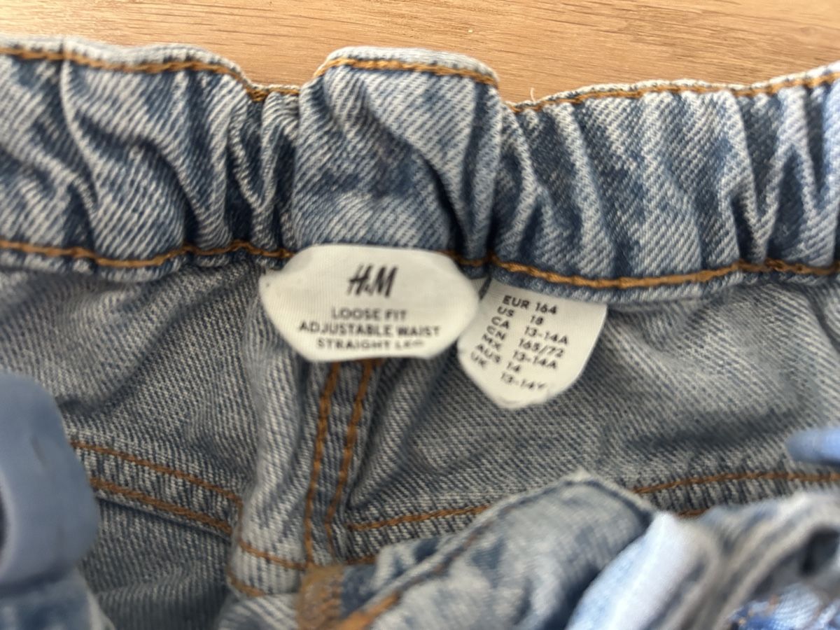 H&M Pantaloni: H&M Jeans Grösse 164 Loose Fit  – Usato da Unterlangenegg venduto da Dodo2108 2
