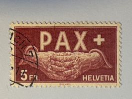1945, PAX, ZNr. 273, gestempelt