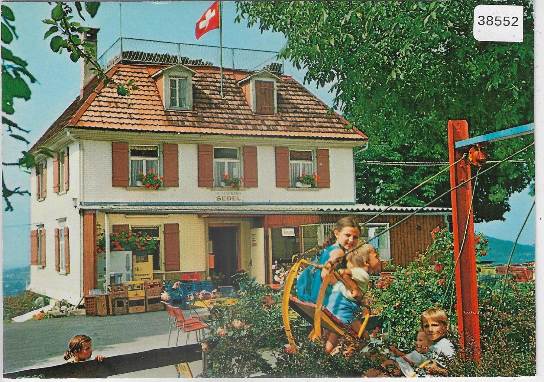 Ansichtskarten: Restaurant Sedel - Herisau – Gebraucht aus Ettingen von Kartenplanet