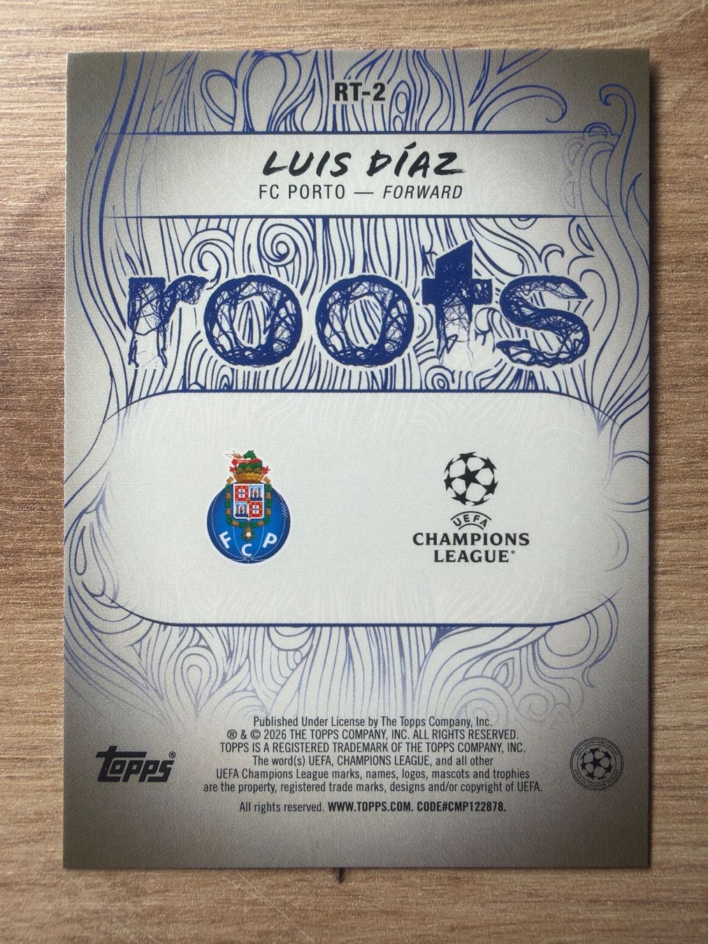 Topps Sammelbilder & Trading cards: Soccer Luis Diaz Roots Topps Flagship 25/26 – Gebraucht aus Netstal von Clutch79Cardz 1