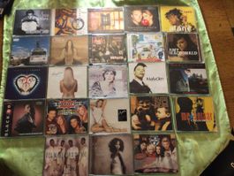 23 Maxi CDs Set 90er Musik CDs Mariah Carey Cher Spice Girls
