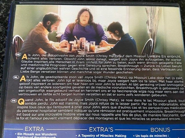 Tutti i DVDs: Break through - zurück ins Leben – Usato da Knutwil venduto da Basi08 1