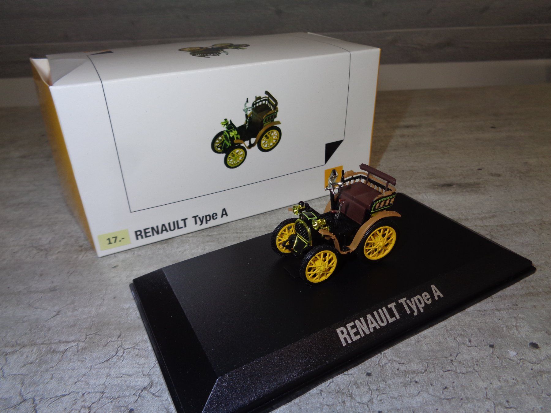 Renault Modellini d'auto: Norev 1:43 Renault Type A – Nuovo e nell'imballaggio originale da Reconvilier venduto da rallycar