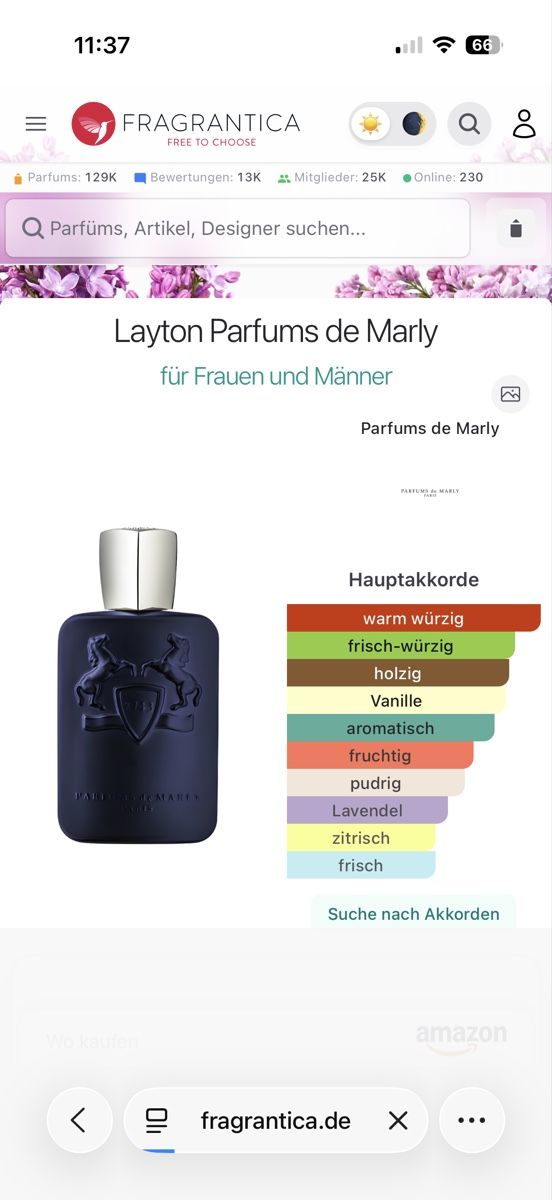 Profumi & Eau de Toilette: Parfums de Marly Layton , 2 ml – Usato da Sursee venduto da nri_g5z8 1