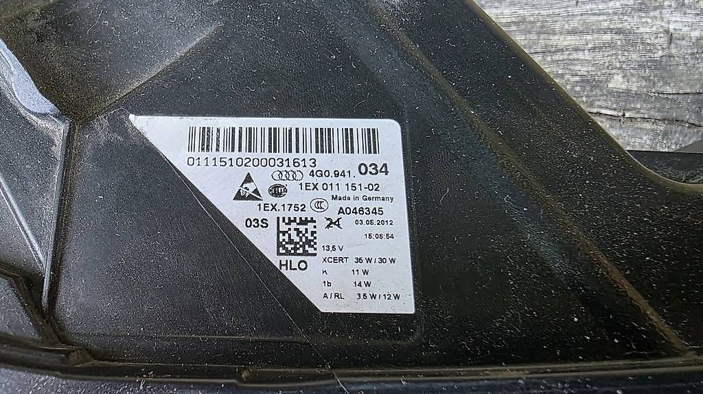 Scheinwerfer: Phare avant droite Audi S6 C7 de 2012 – Gebraucht aus Domdidier von Camet76 3