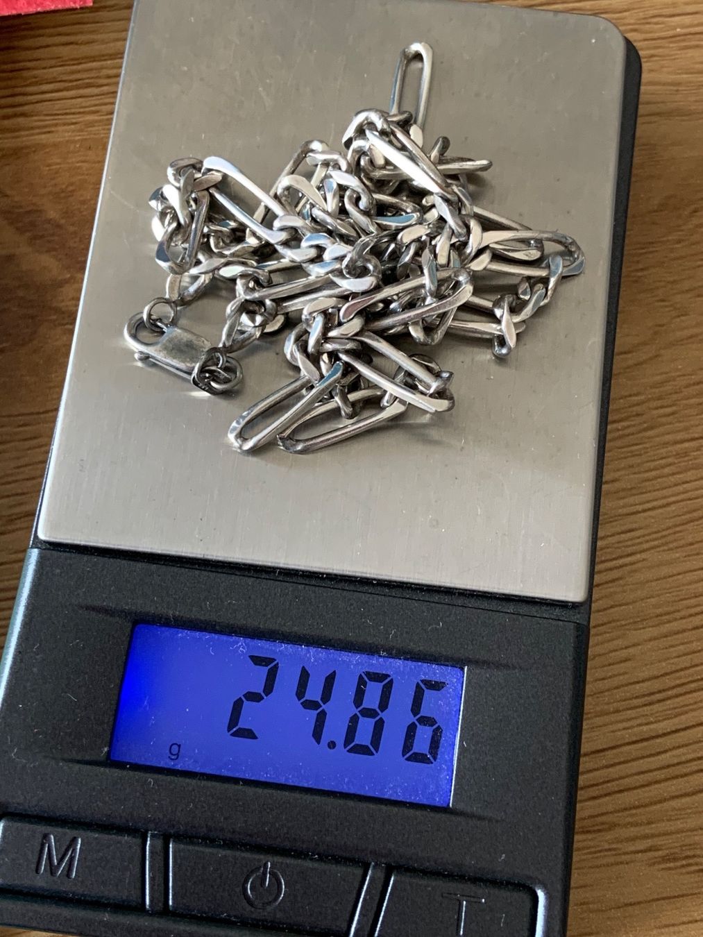 Catenine: Herrenkette Panzerkette (52 cm) SILBER – Usato da Laufen venduto da belleskulptur 7
