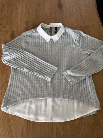 Pullover mit Kragen, neuwertig, Grösse M