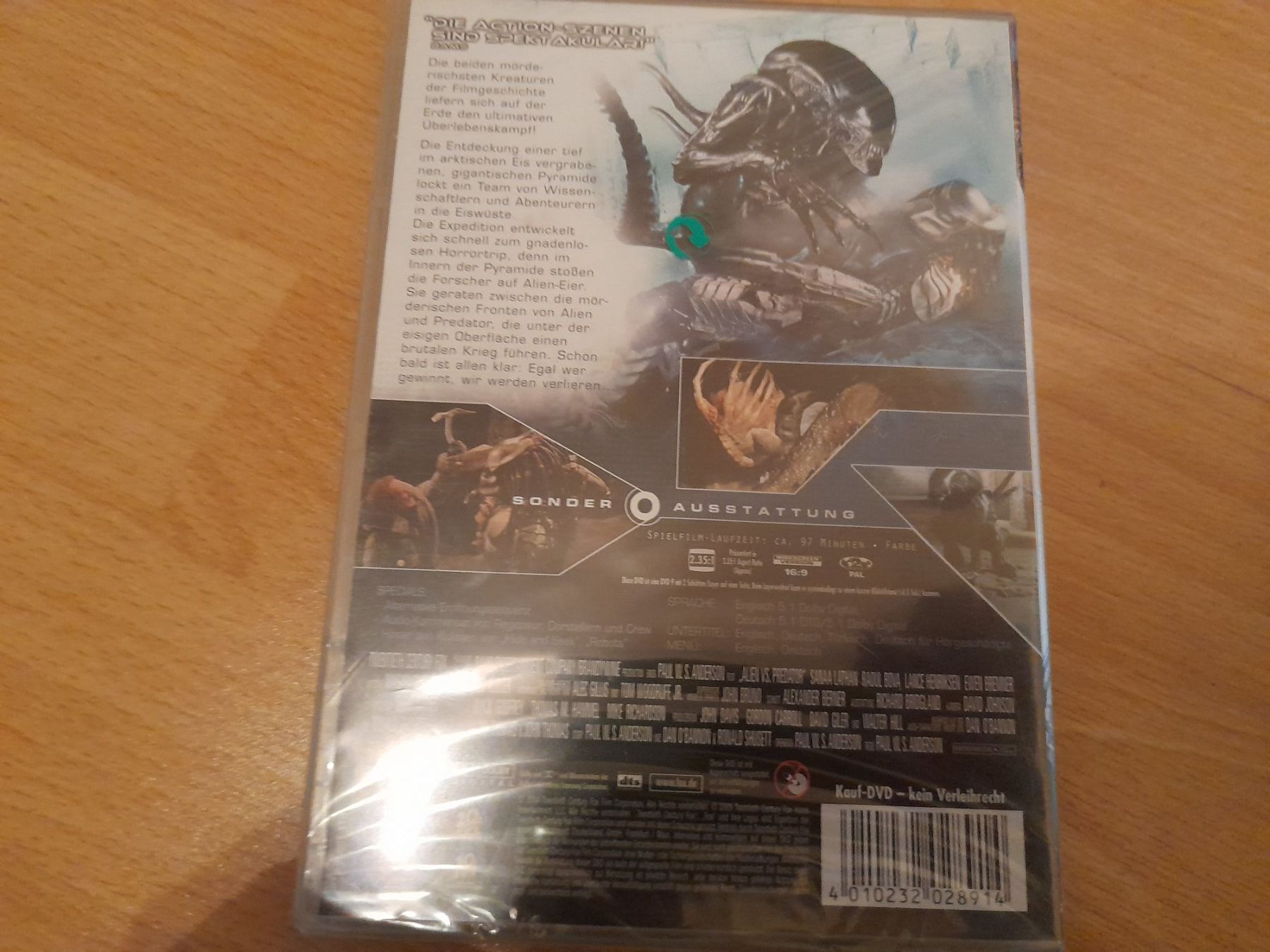 Tutti i DVDs: Alien vs. Predator DVD - Original Kinofassung – Nuovo e nell'imballaggio originale da Lustmühle venduto da chevi03 1