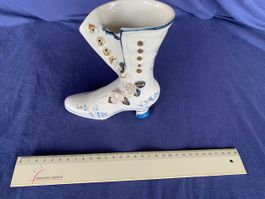 Porzellanvase Stiefel
