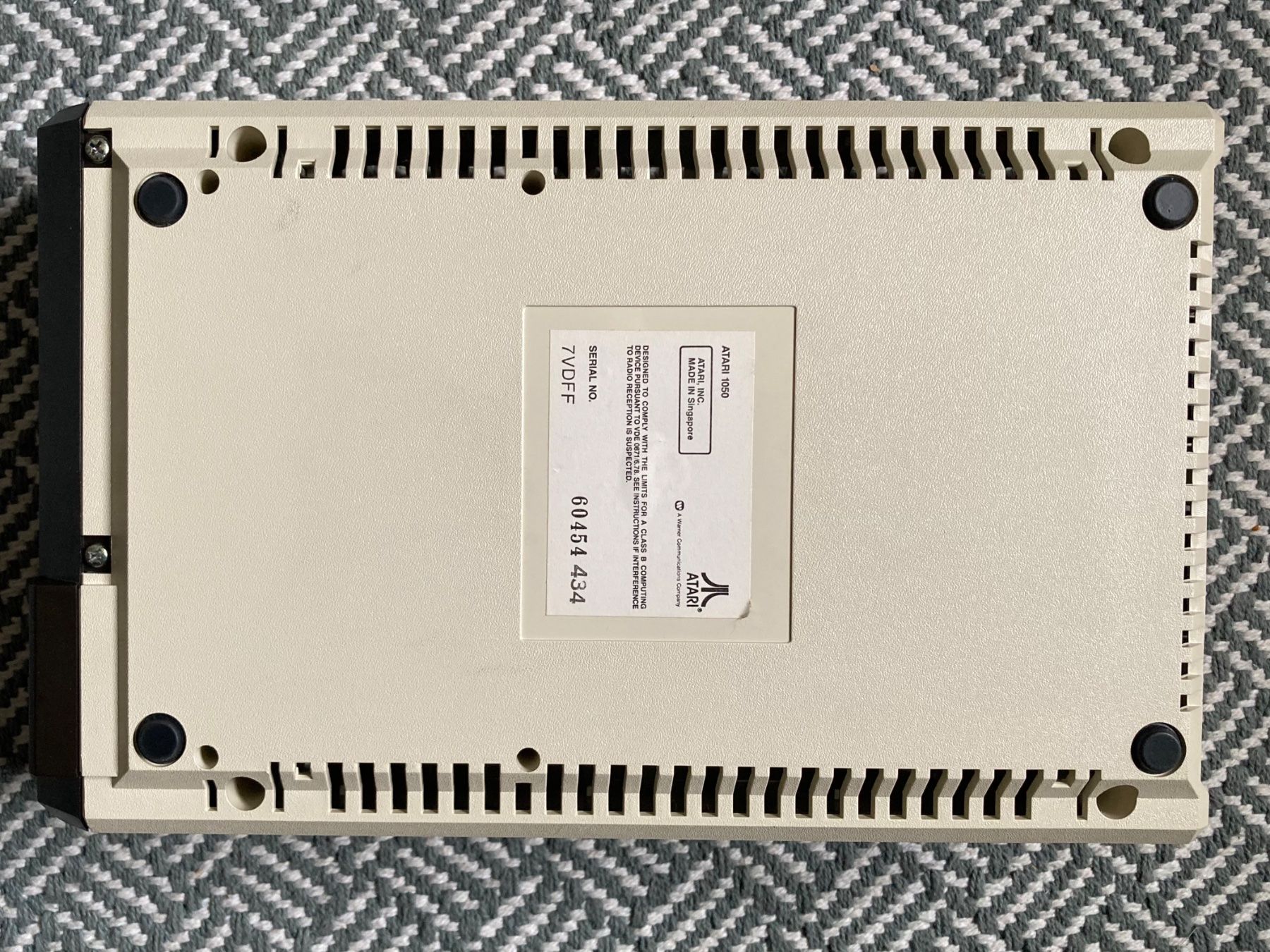 Atari PCs: Atari 1050 Disk Drive / Diskettenlaufwerk – Gebraucht aus Güttingen von  7