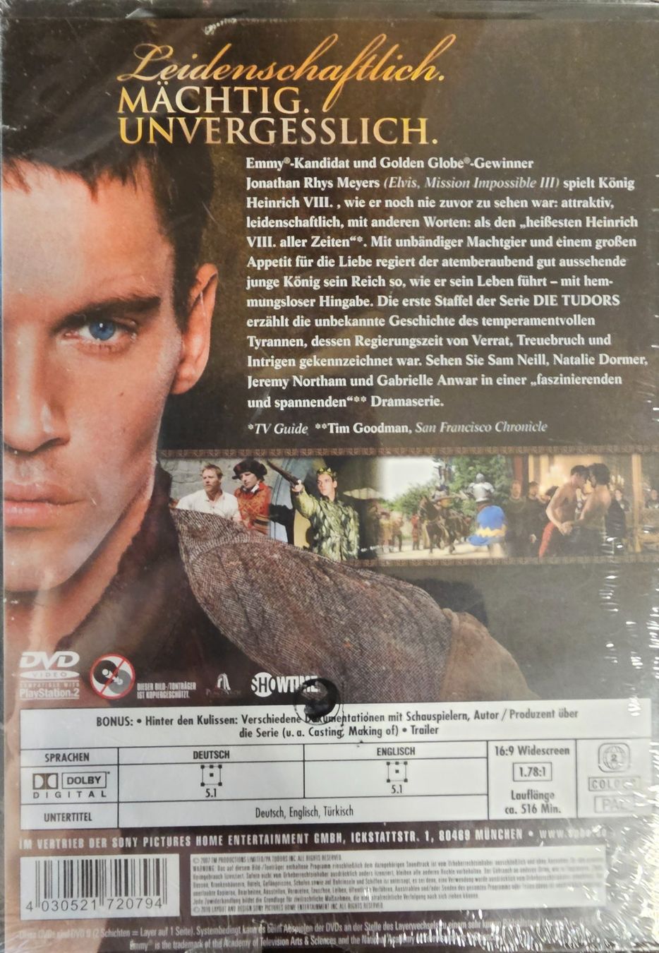 Tutti i DVDs: Die Tudors - Season 1 – Nuovo e nell'imballaggio originale da Wahlen b. Laufen venduto da Cg10 1