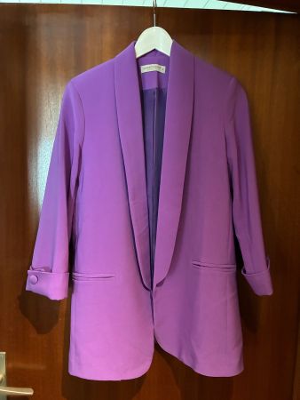 Blazer Rinascimento viola taglia S - Nuovo look primaverile!