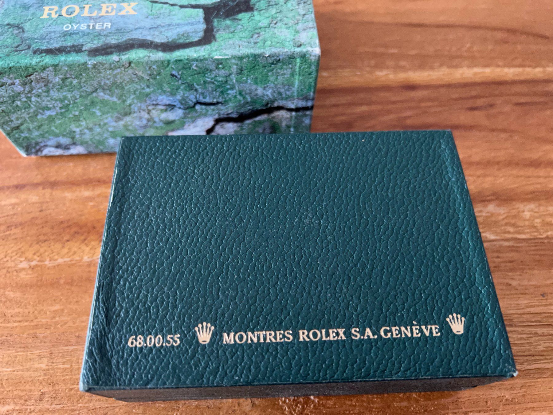 Rolex Uhren: ROLEX vintage Submariner Date 16610 leather box +outerbox – Gebraucht aus Mont-sur-Lausanne von vmi_ym5l 2