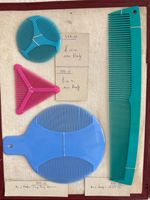 1960er Kamm Muster Rheinische Kammfabrik Krotz und Balloid