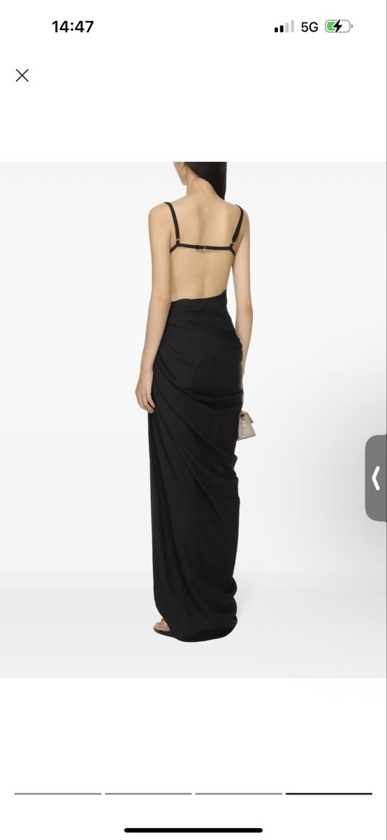 Jacquemus Vestiti: Jacquemus, Gr.36, Schwarz, Sommer Kleid – Nuovo (secondo la descrizione) da Erlinsbach SO venduto da aka_5b2y