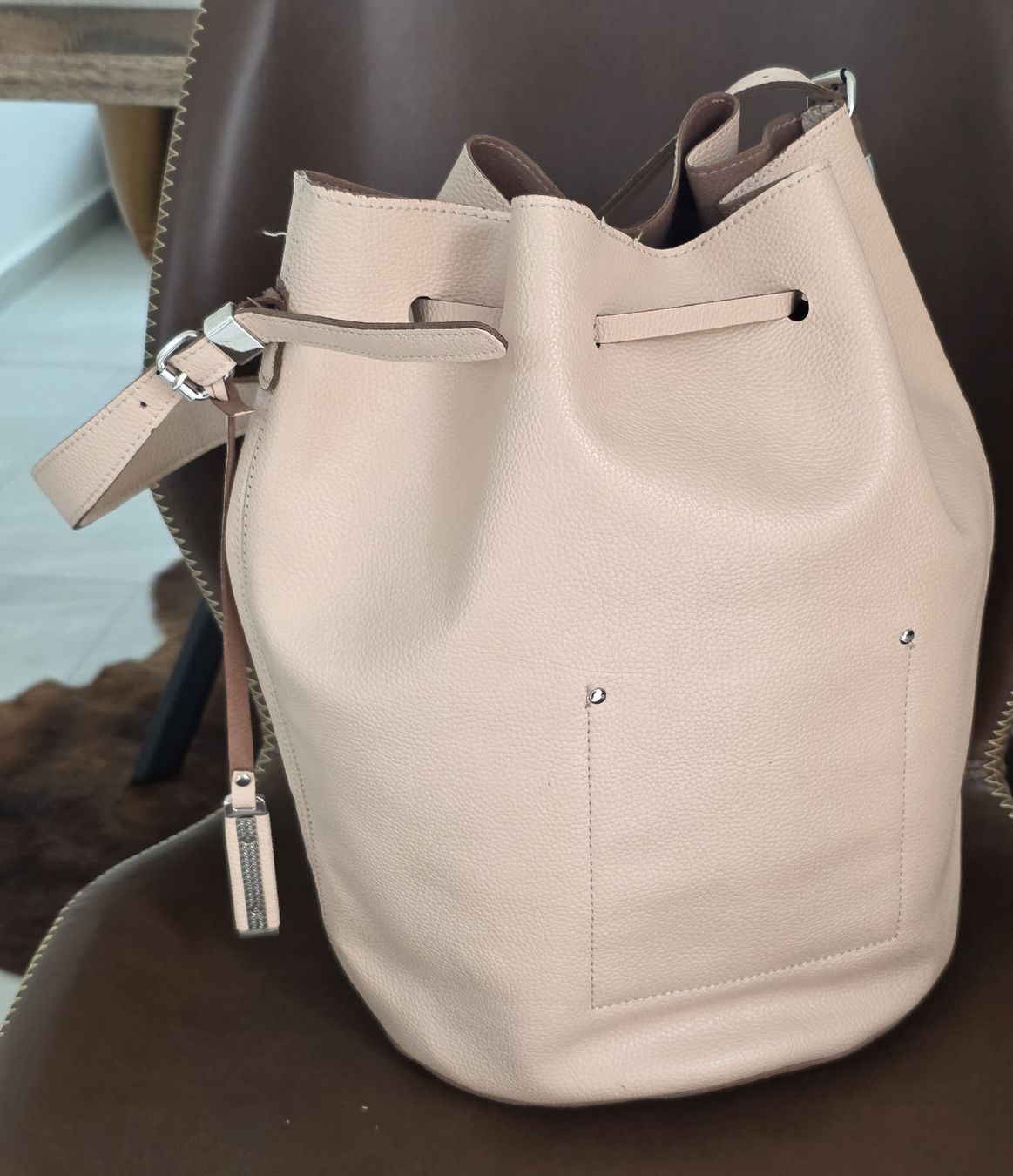 Sacs femmes: Tasche Beutel Leder rosa ,Neu – Neuf (Voir description) à Rheinsulz par Gilea 2