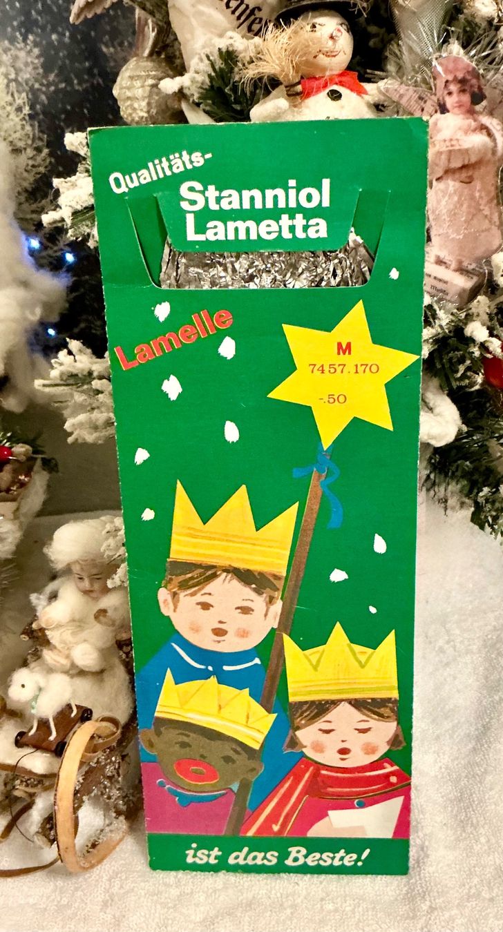 Toutes les décorations: ALTE PÄCKCHEN STANIOL - EISLAMETTA – D'occasion à Zell LU par Silvermemory 5