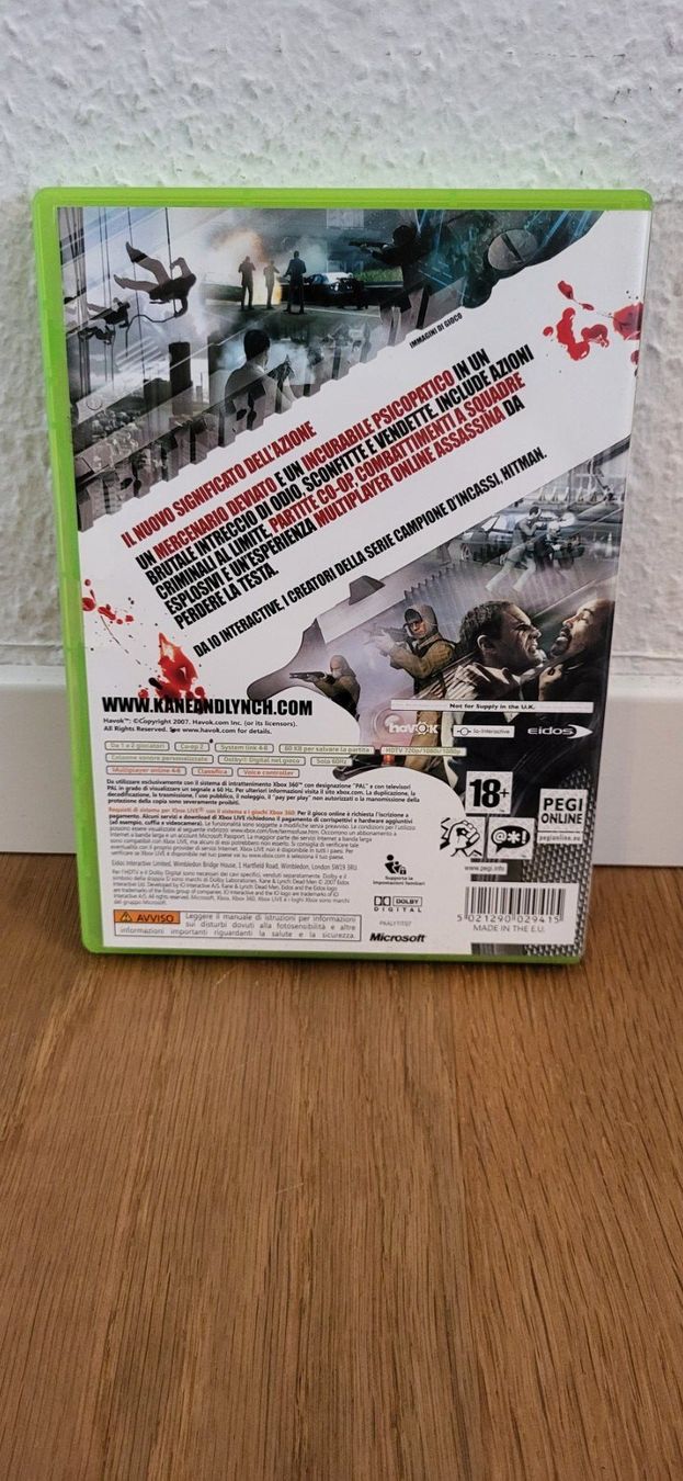 Microsoft Giochi: Xbox 360 - Kane Lynch Dead Men – Usato da Münsingen venduto da DigitaleSpielecke 1