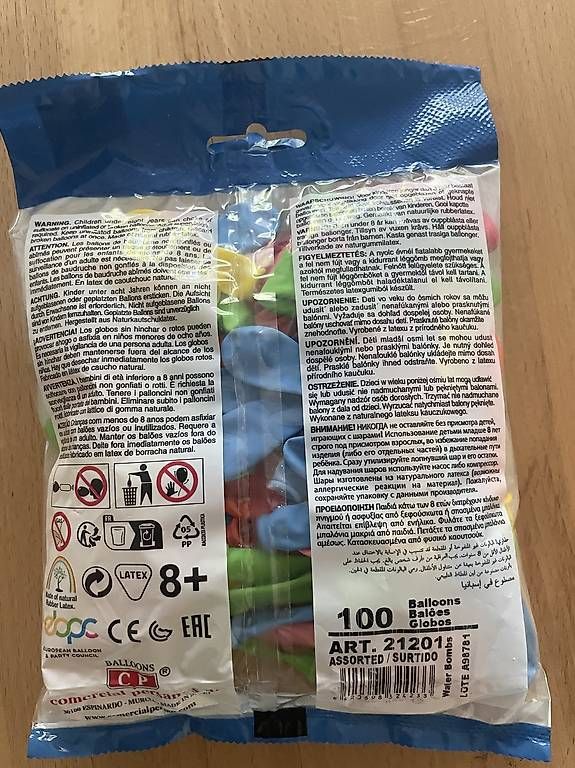 Giocattoli: Wasserballons / Bombes à eau / Water bombs – Nuovo e nell'imballaggio originale da Zürich venduto da voyageca 1