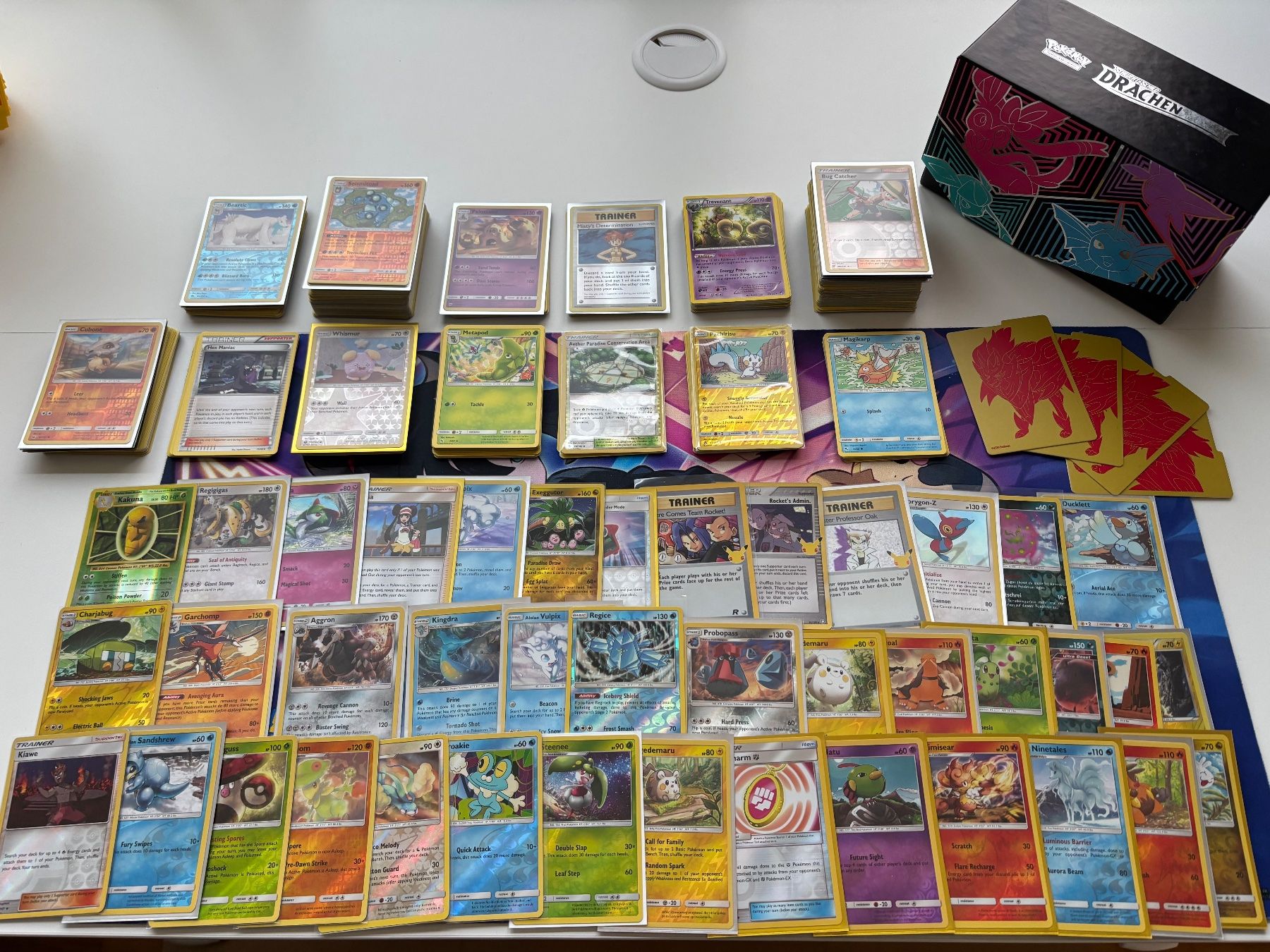 POKEMON Karten Sammlung aus Sets Jg 2015 2019 in EN (Gebraucht) in