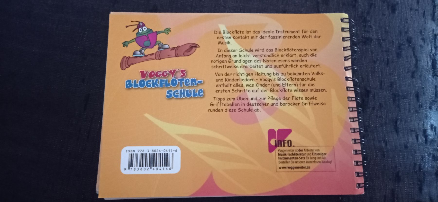 Libri: Voggy's Blockflötenschule – Usato da Maienfeld venduto da Alpenblume12 1