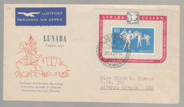 Bloc W32 sur lettre FDC (250.--)