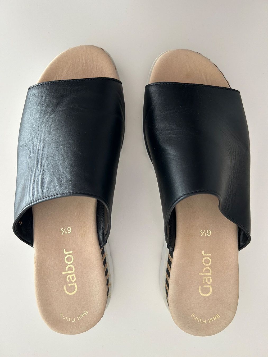 Gabor Scarpe da donna: Plateau-Pantolette von Gabor, Grösse 6,5 – Usato da Pfäffikon ZH venduto da the4mos 1