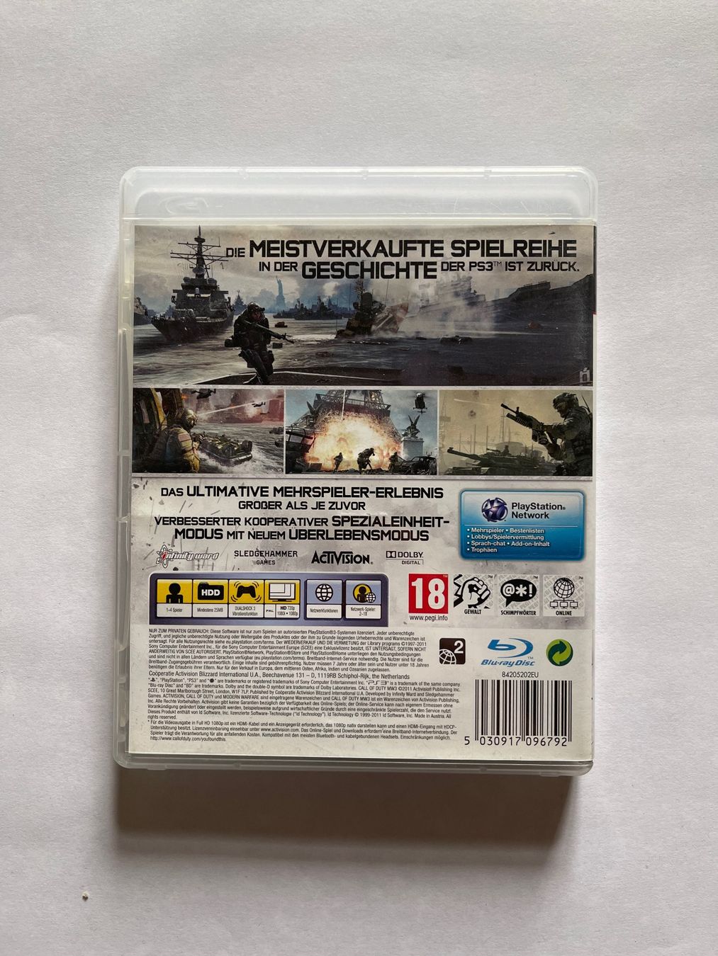 Spiele: Call of Duty: Modern Warfare 3 | PS3 – Gebraucht aus Aesch (Neftenbach) von Maece_ 1