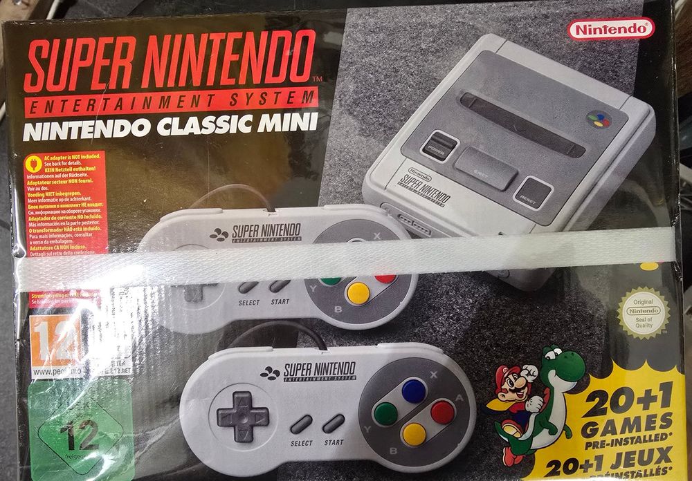 Super Nintendo Classic mini - original versiegelt (Neu und ...