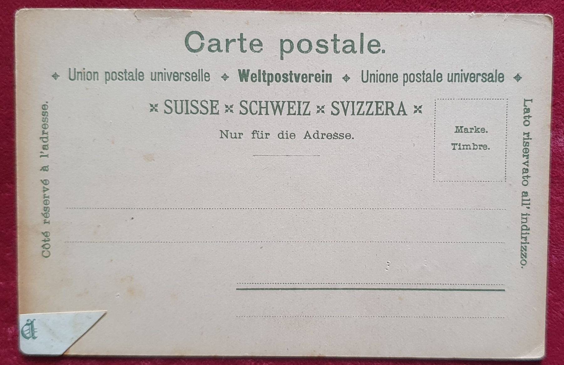 Cartes postales: "Souvenir des Verrières" – D'occasion à Kreuzlingen par Rschweiz1 1