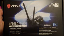 MSI Herald BE6500 WiFi7 PCIe x1 card