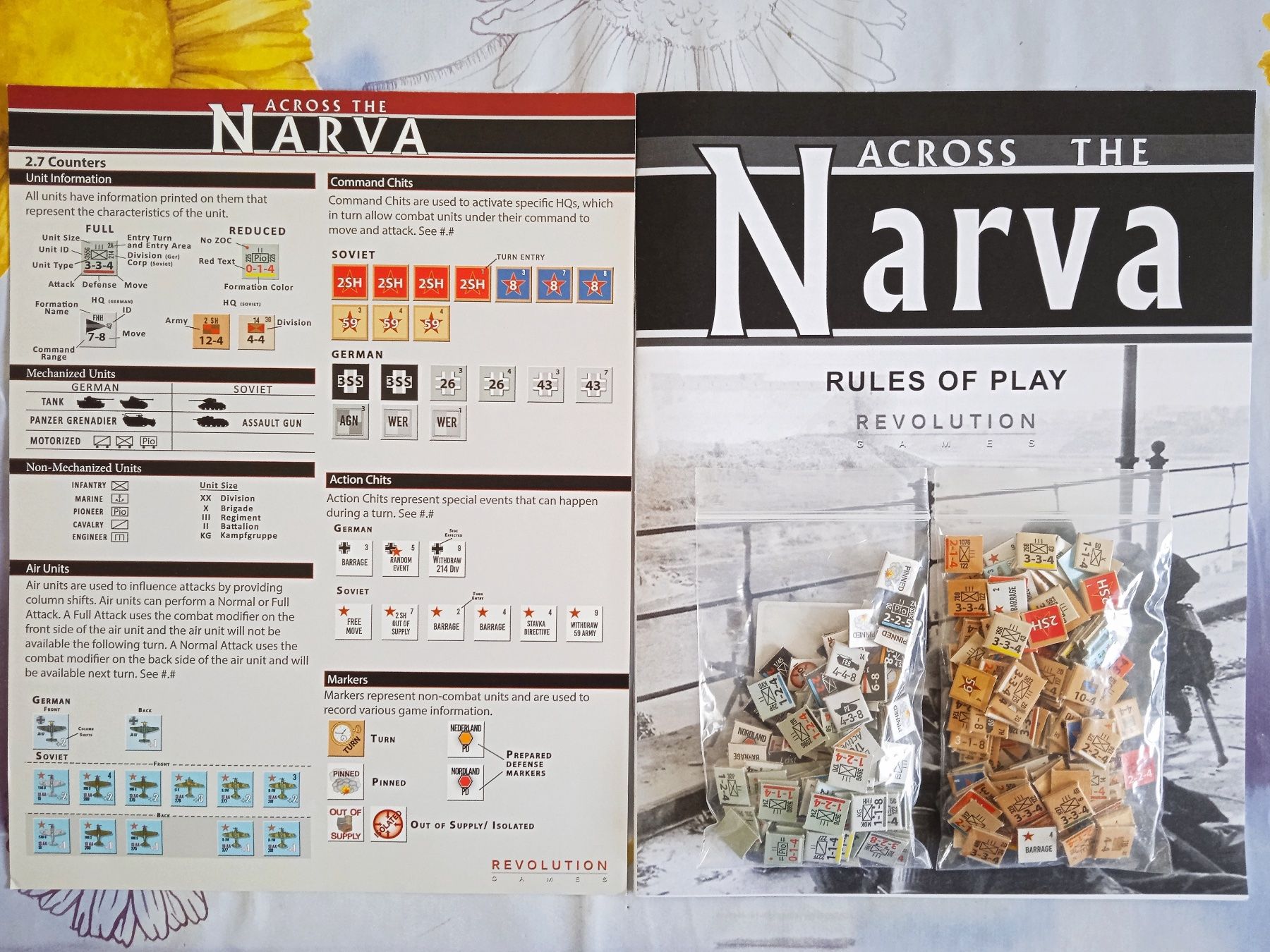 Jeux: Jeu Across the Narva Revolution Games – D'occasion à Rudolfstetten par AVPRS