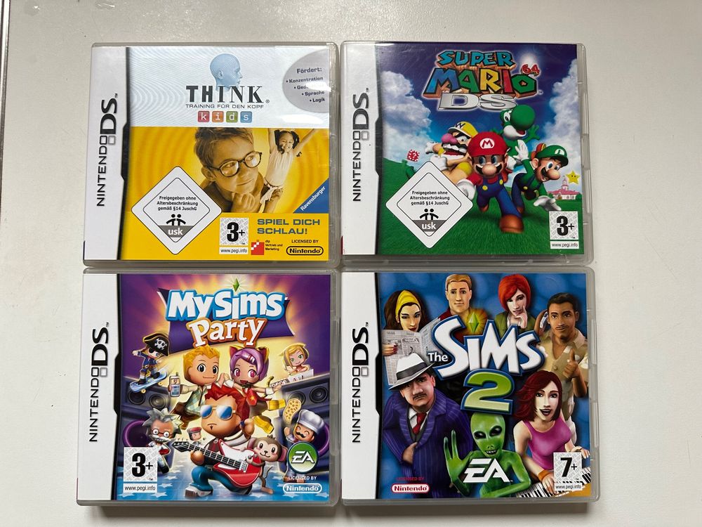 Nintendo DS games spiele 4x combo Super Mario DS Kaufen auf Ricardo