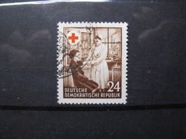 DDR 1953 Deutsches Rotes Kreuz gest.