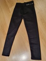 Winterleggins mit Teddyfutter, hoher Bund, sehr warm, Gr. XS