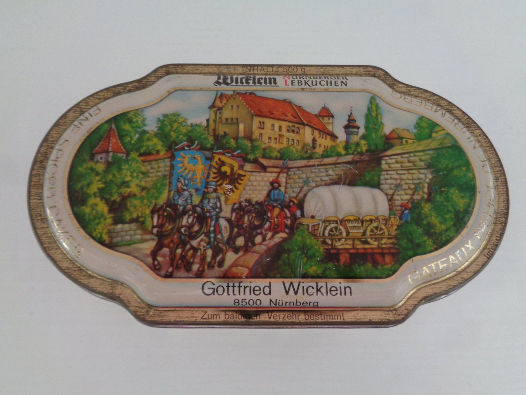 Dosen: Alte Nürnberger-Lebkuchendose - Gottfried Wicklein – Gebraucht aus Chur von omonia 4