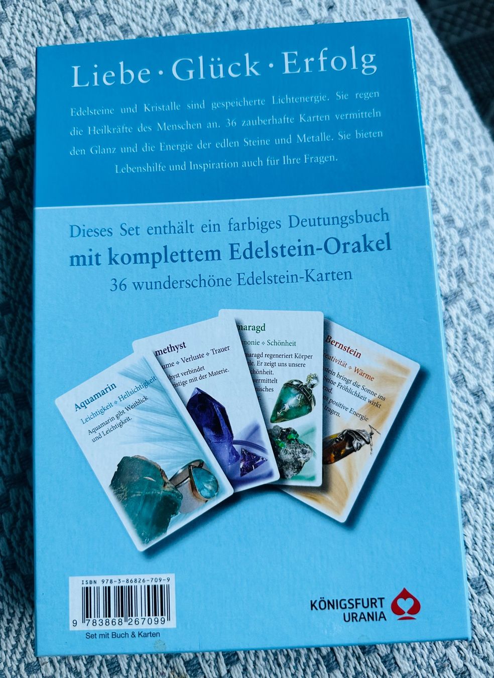 Livres: Edelstein Orakel mit 36 Karten – D'occasion à Muri AG par Shoshana5 2