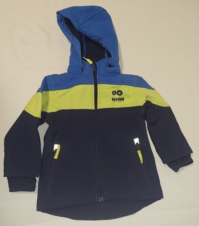 Softshelljacke Gr. 92 mit Monster-Motiv