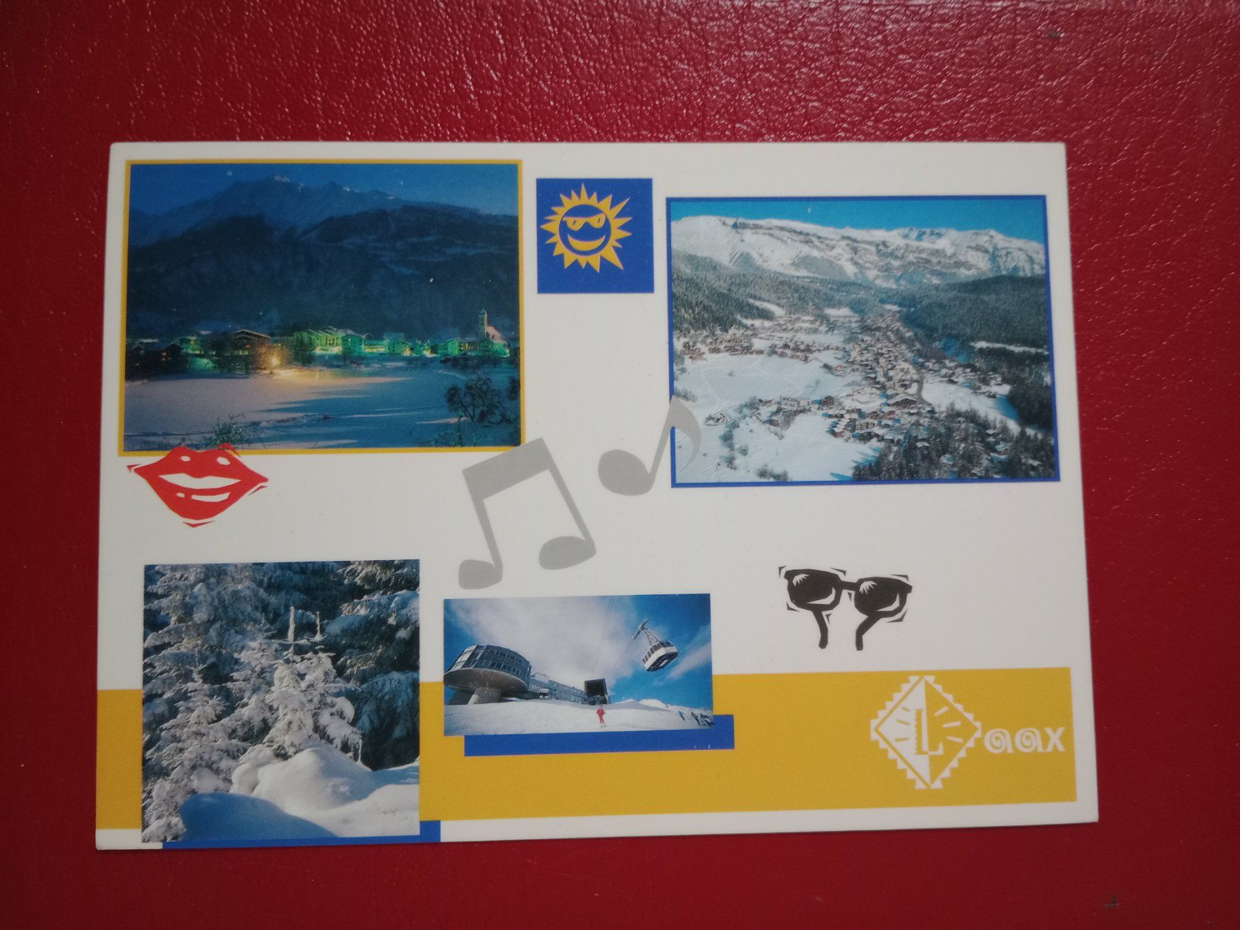 Cartes postales: Laax Graubünden mehrbildrig 2002 – D'occasion à Küttigen par Melisch1000