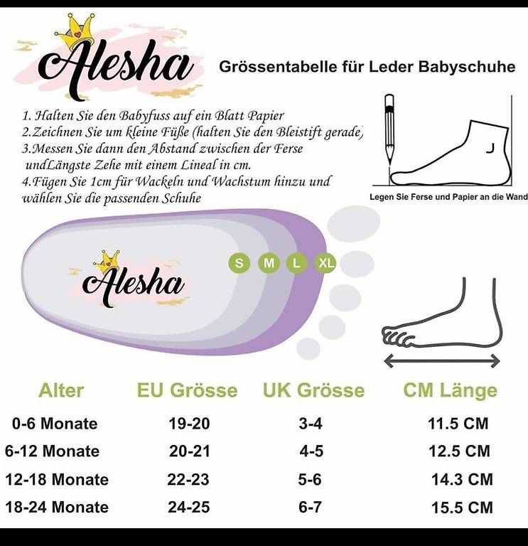 Scarpe per ragazzi: Krabbel-Lauflern-Babyschuhe – Nuovo e nell'imballaggio originale da St. Gallen venduto da Alesha_Shop 1