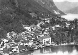 Melide (TI) – Veduta aerea del paese G