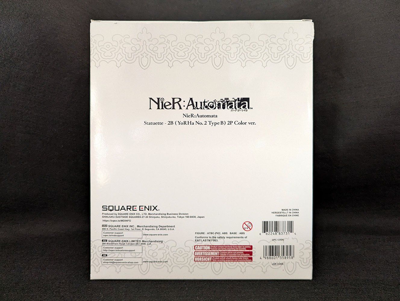 Statuette: Nier automata 2b 2p color version figurine Square Enix NEW – Nuovo e nell'imballaggio originale da Lausanne venduto da UncannyGames 6