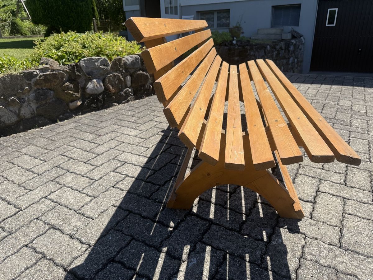 Panchine: Gartenbank aus Holz – Usato da Hinterkappelen venduto da Metal-art 2