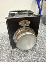 Alte Scheinwerfer. Antik Warnlampe Notleuchte