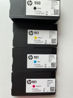 HP950/51 Tintenpatronen schwarz, yellow, cian, magenta