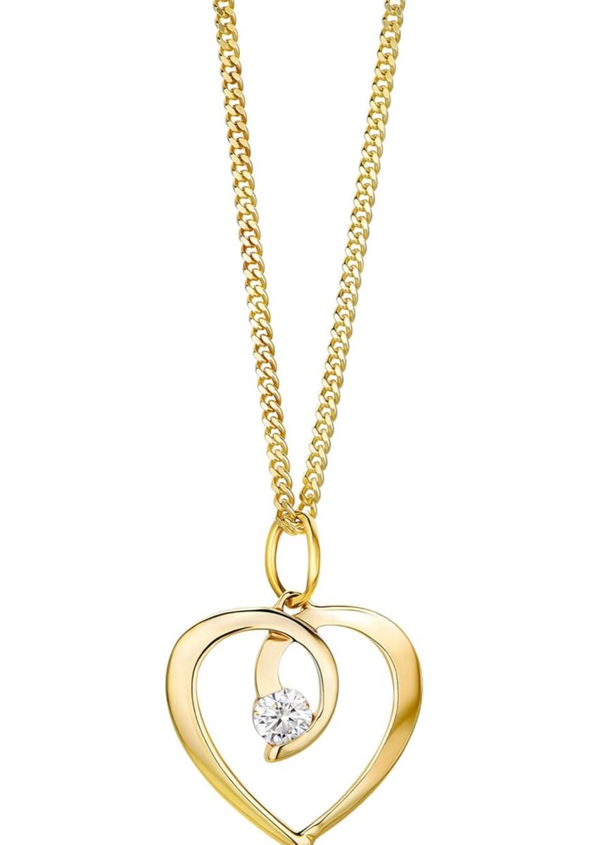 Catenine: Halskette 9karat Gold mit Brillant – Nuovo e nell'imballaggio originale da Hemmental venduto da GoldundGlanz 1