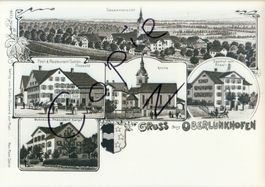 Gruss aus Oberlunkhofen - (um 1900)